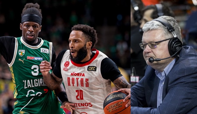Antrasis LKL finalo mačas: V. Čeponis pateikė „Ryto“ ir „Žalgirio“ kovos prognozę